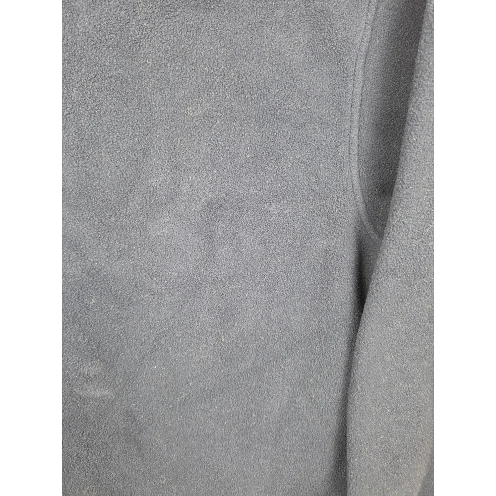 Vintage Woolrich Polartec Fleece Pullover Mens M Navy Blue Snap T Neck *Read